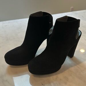 Stuart Weitzman suede booties
